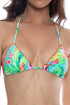 Luli Fama Carribean Fantasy Crystallized Wavy Triangle Top